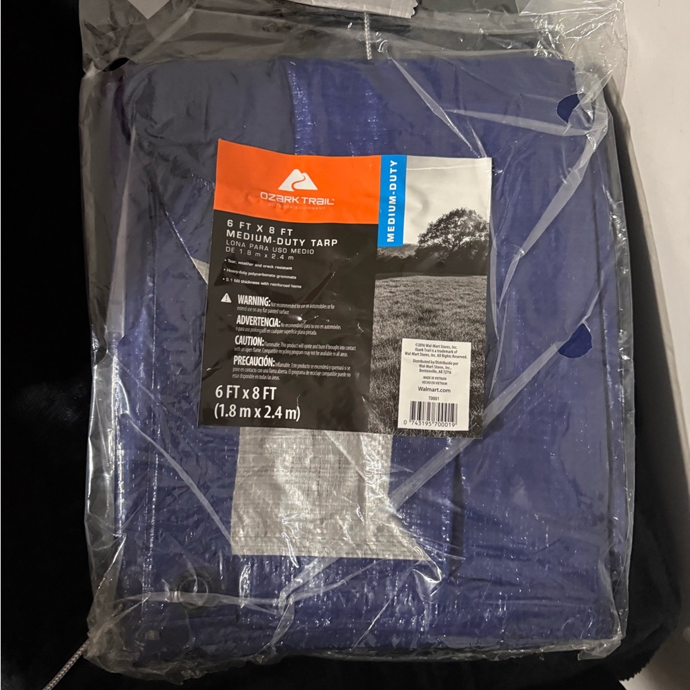 Gray camping Backpack with gear - Picture 4 of 7